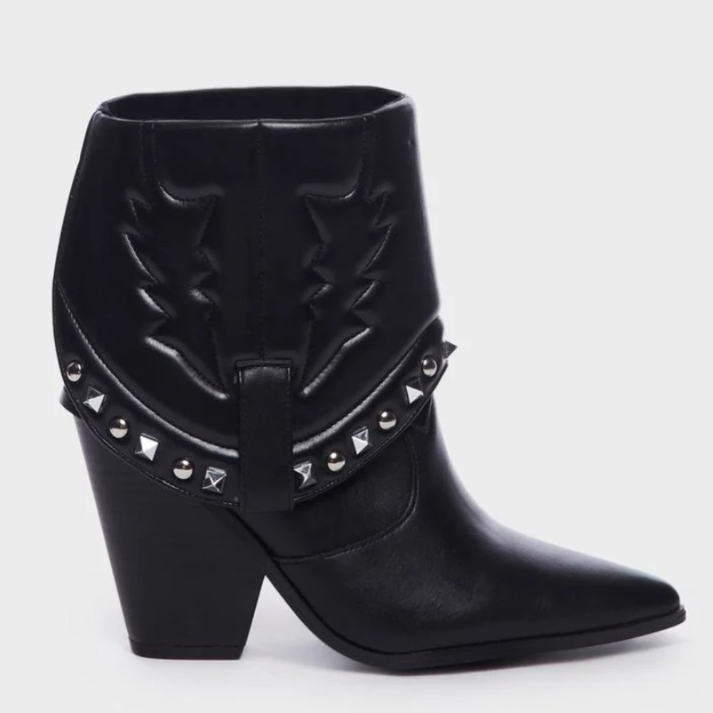 Midnight country step cowboy boots